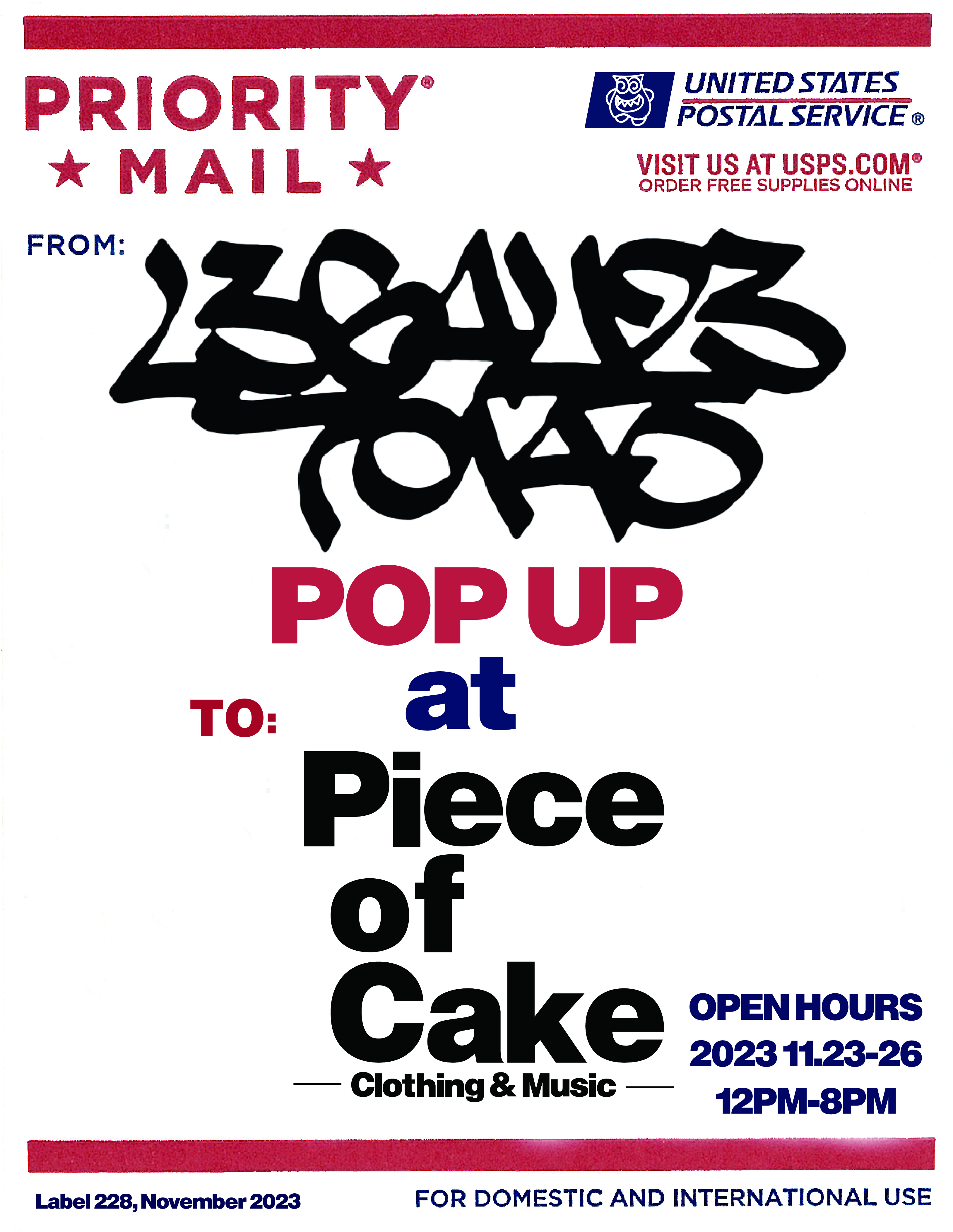 LEGALIZE TOKYO POP UP