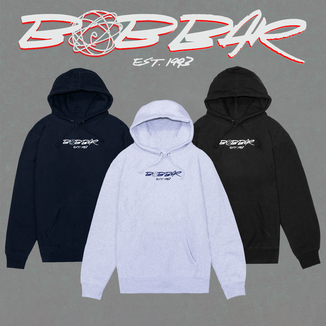 BoB BAR LOGO HOODIE Logo Design by FUTURA