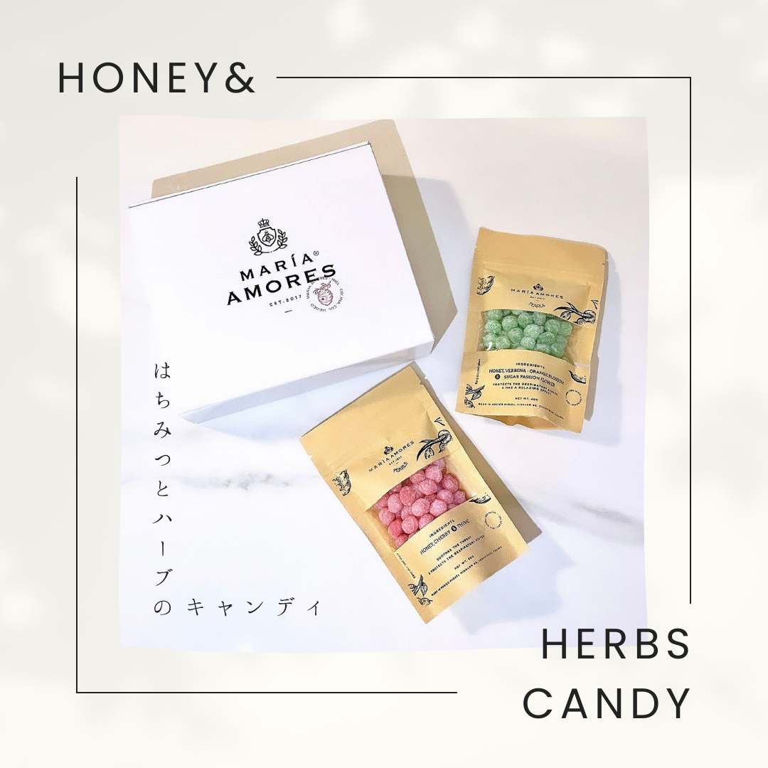 在庫限り！ ”女性養蜂家が作ったはちみつとハーブのキャンディ” 棚卸しセール価格のご案内