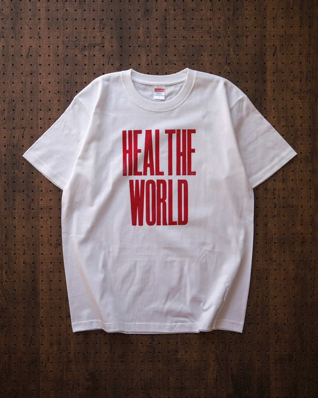 チャリティーTシャツ "heal the world charity tee" 発売のお知らせ