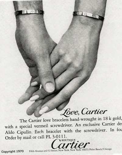 カルティエの愛は思い??「LOVEコレクション」