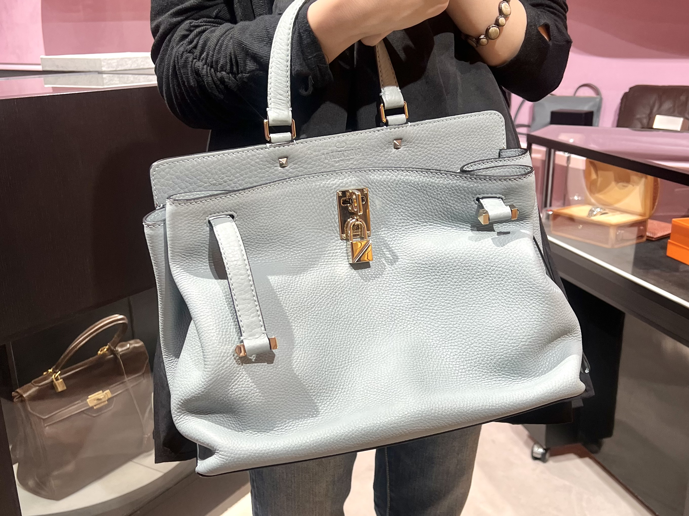 VALENTINO ジョイロック 2wayハンドバッグ オーナー E様
