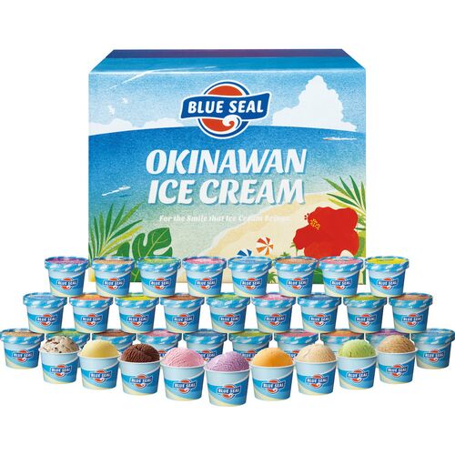 沖縄ブルーシールアイス！OKINAWANフレーバー＆アメリカンフレーバーは熱いです!(^^)!