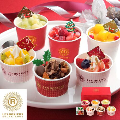 クリスマス期間限定商品でーす！クリスマスアイスのギフトセット！フランスの有名シェフ監修商品ですよ～♡