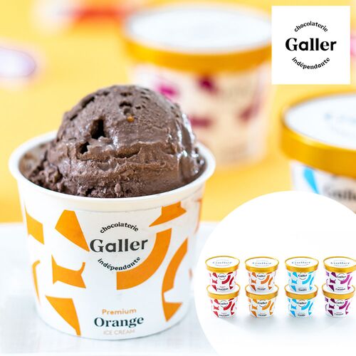 あの！ベルギー王室ご用達の「ガレー」監修のチョコレートアイスです！「ガレー」ですよ！知らんけど（笑）