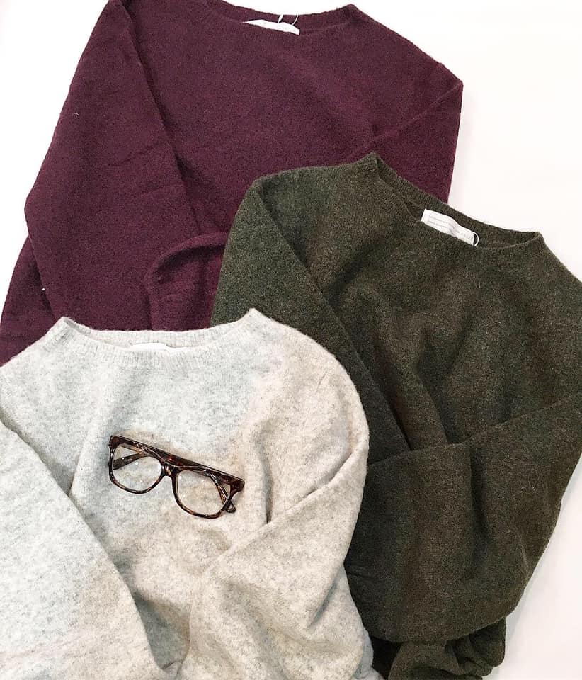 ヤクブラッシュボリュームニットが入荷♡