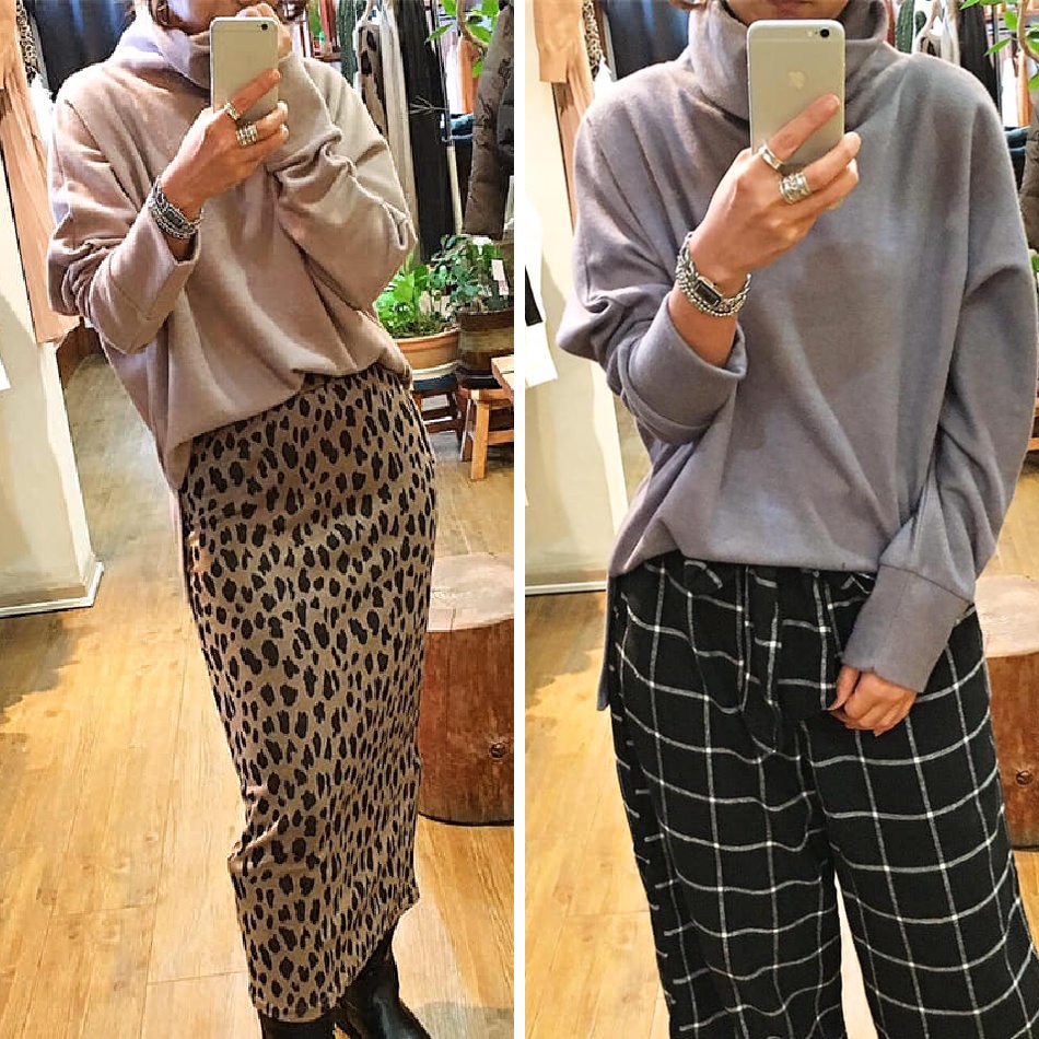 オフタートルニットが入荷しました