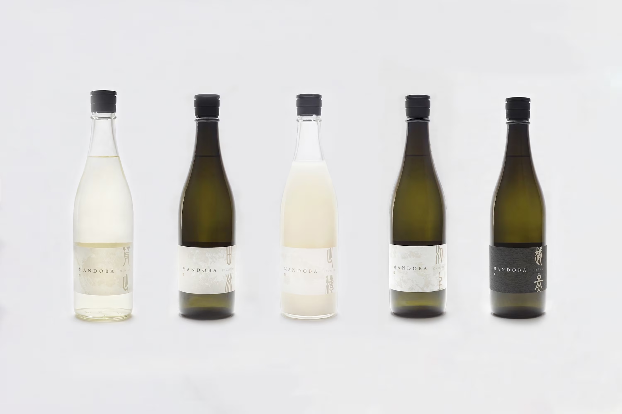 ５種類のMANDOBA 　それぞれの作りと特徴