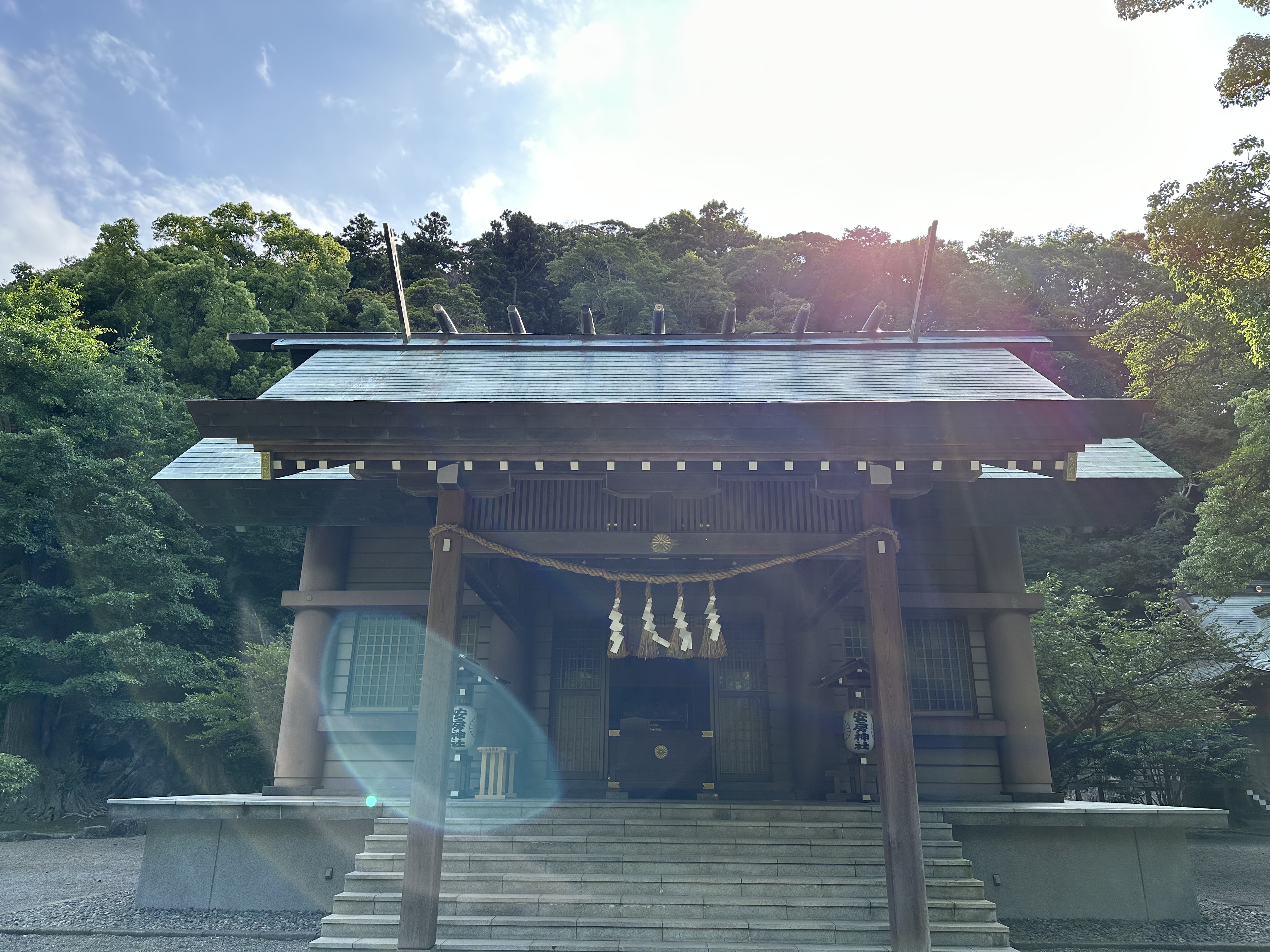 千葉：安房神社と洲崎神社