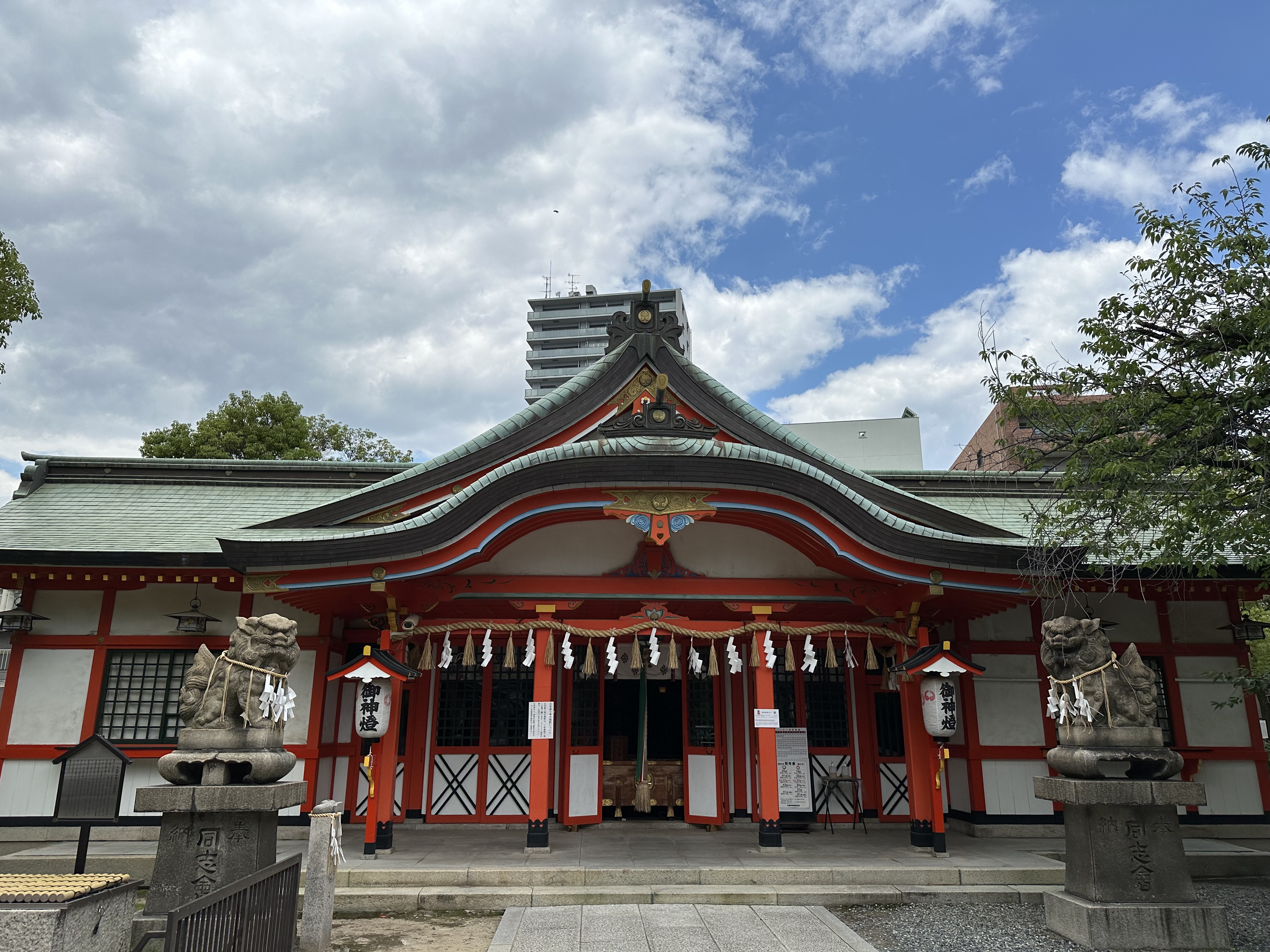 玉造稲荷神社にご挨拶
