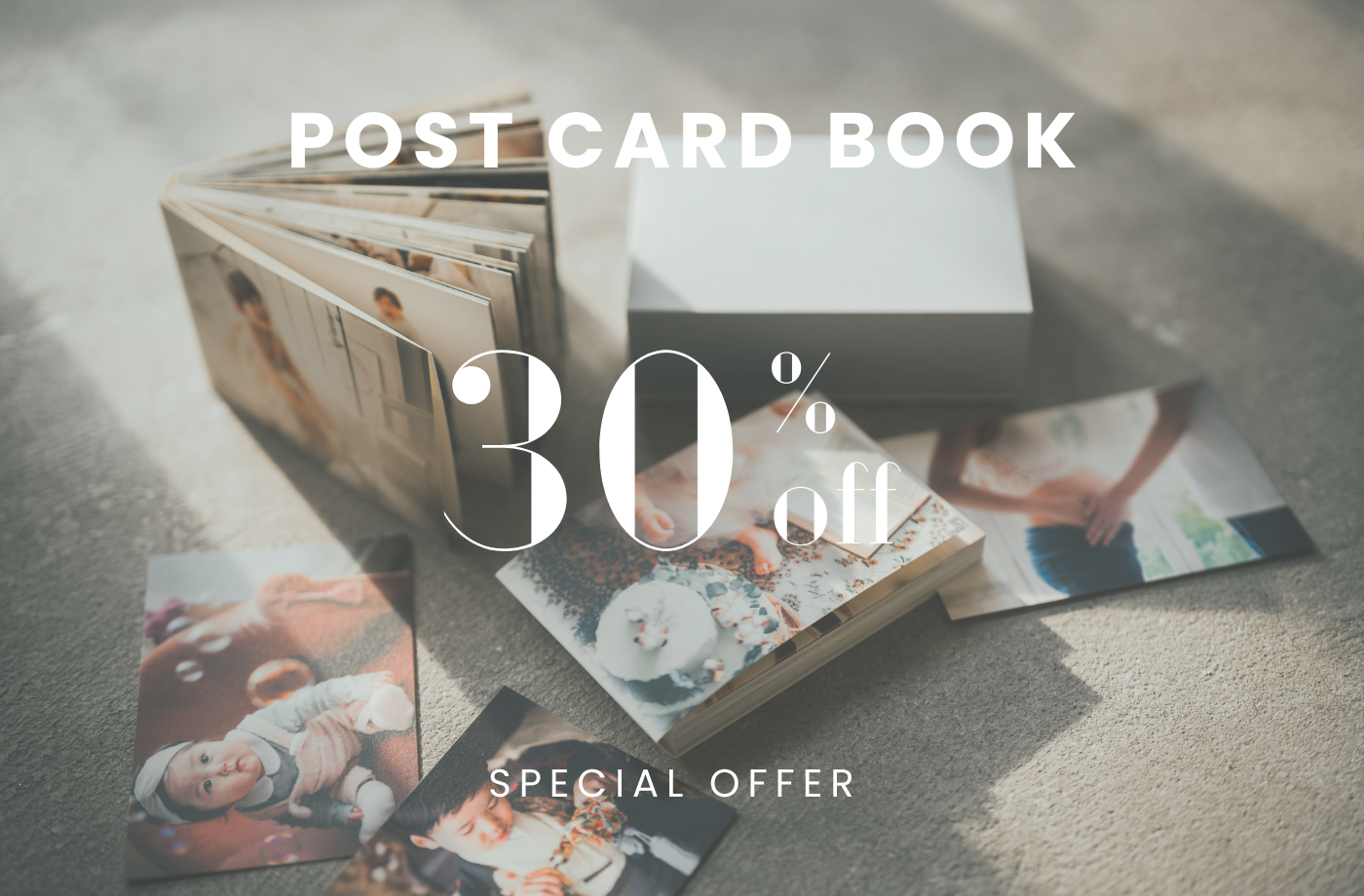 5月限定｜POST CARD BOOK 30%OFF