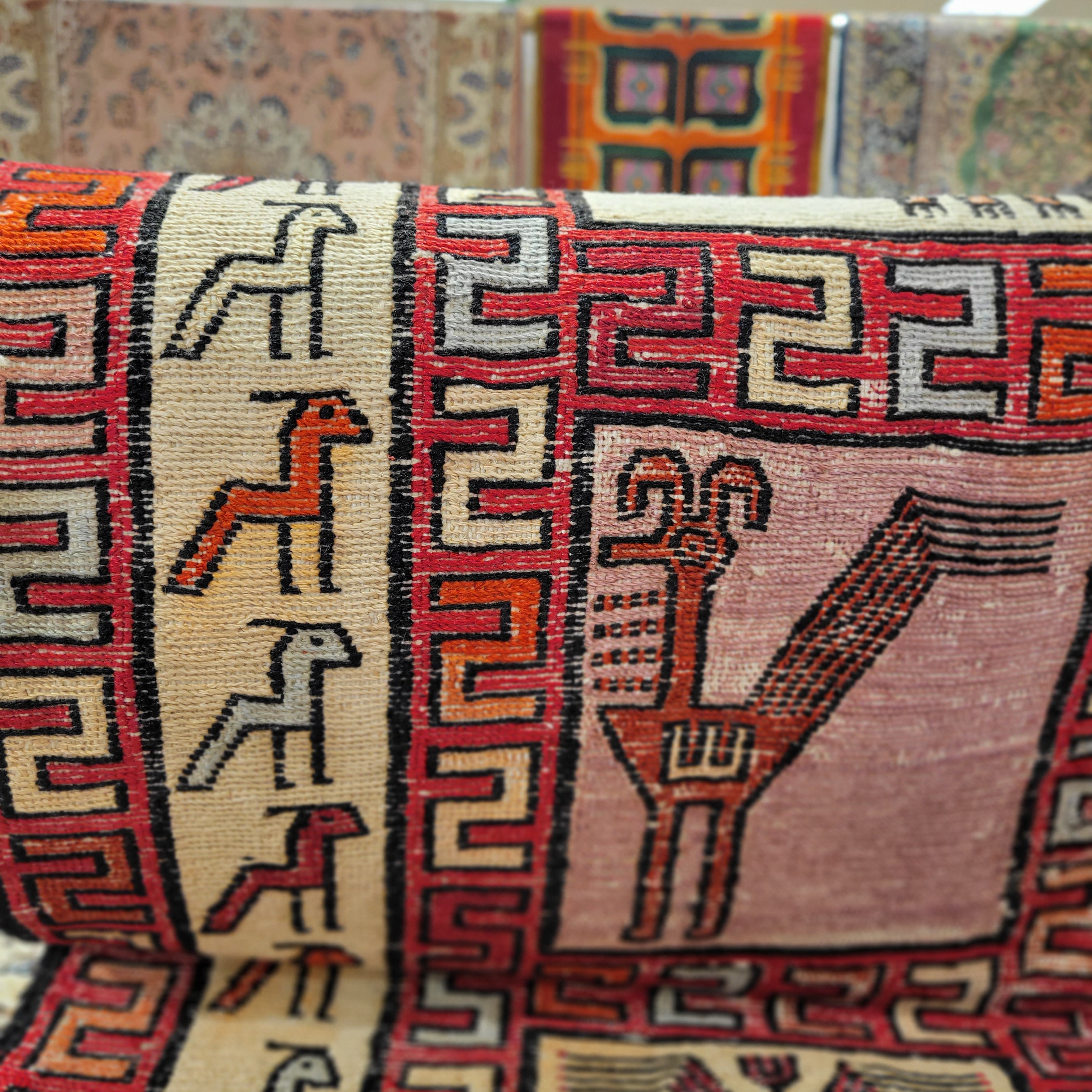 ペルシャ絨毯のモチーフ「鳥の文様」