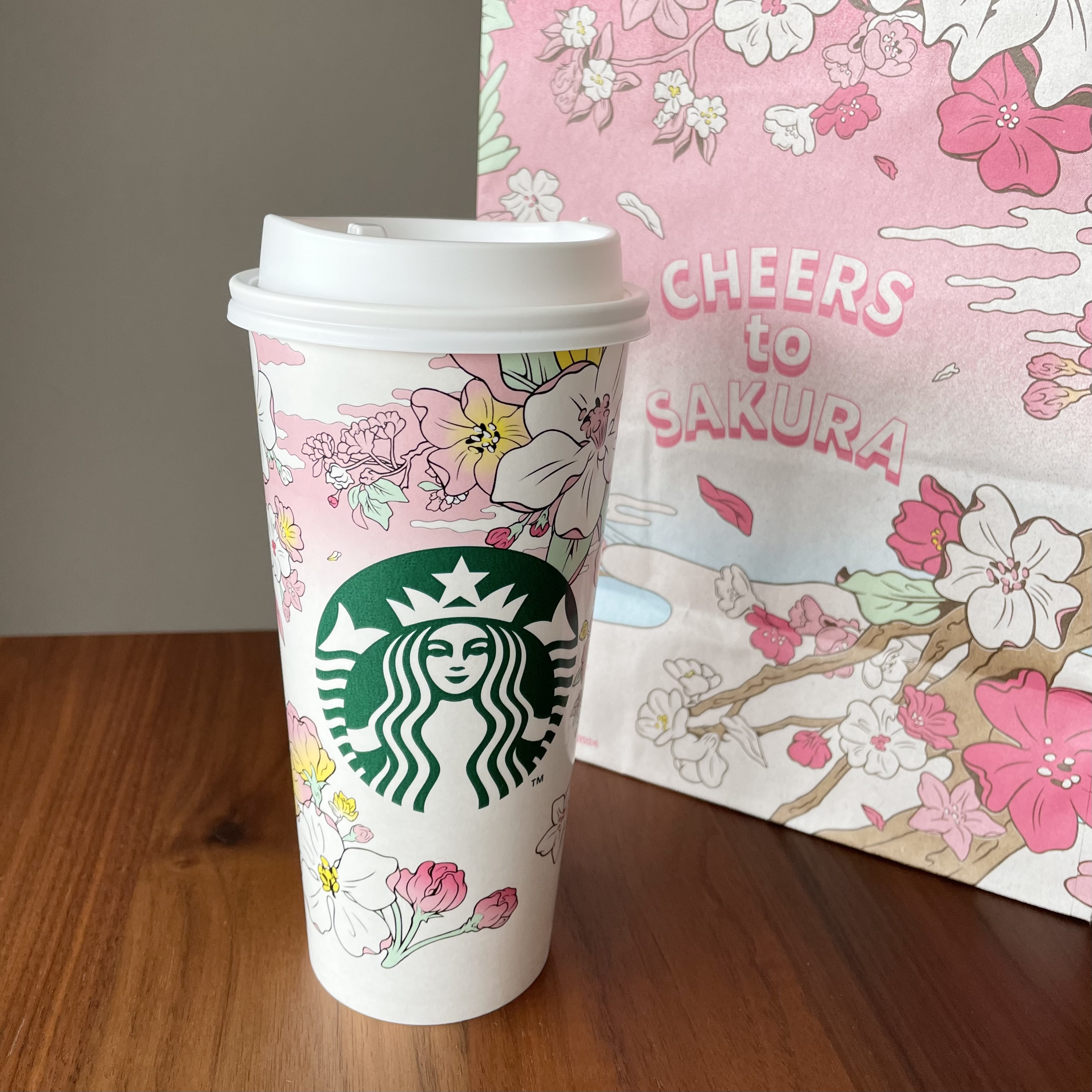 今年もスタバの桜