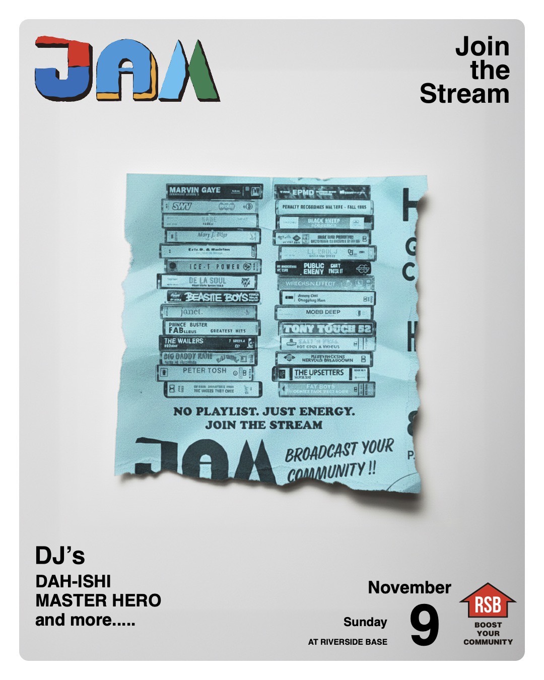 RSB New Video Content "JAM" スタートのお知らせ