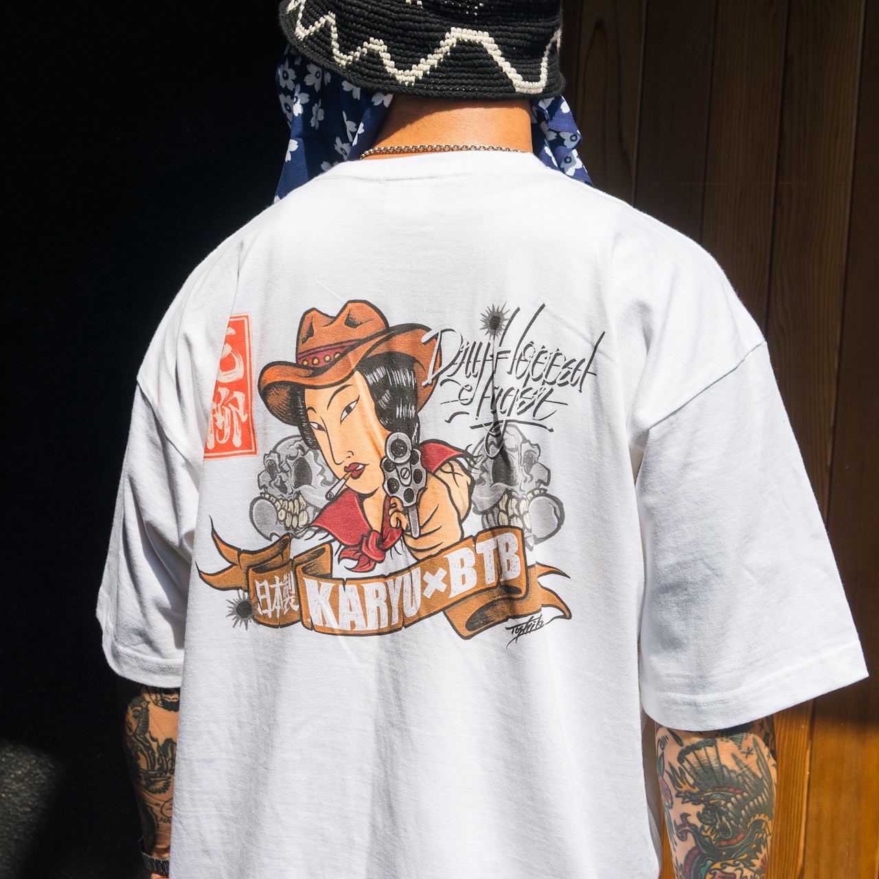 花柳 KARYU × BTB Collaboration S/S Tee 発売開始!