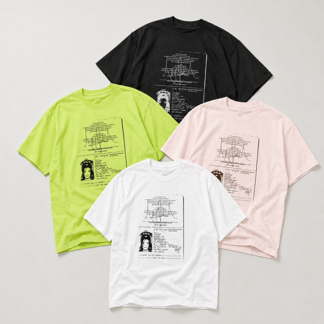 「KING OF POP」へ捧げる〈R.I.P.〉シリーズTシャツが6月25日（木）より発売