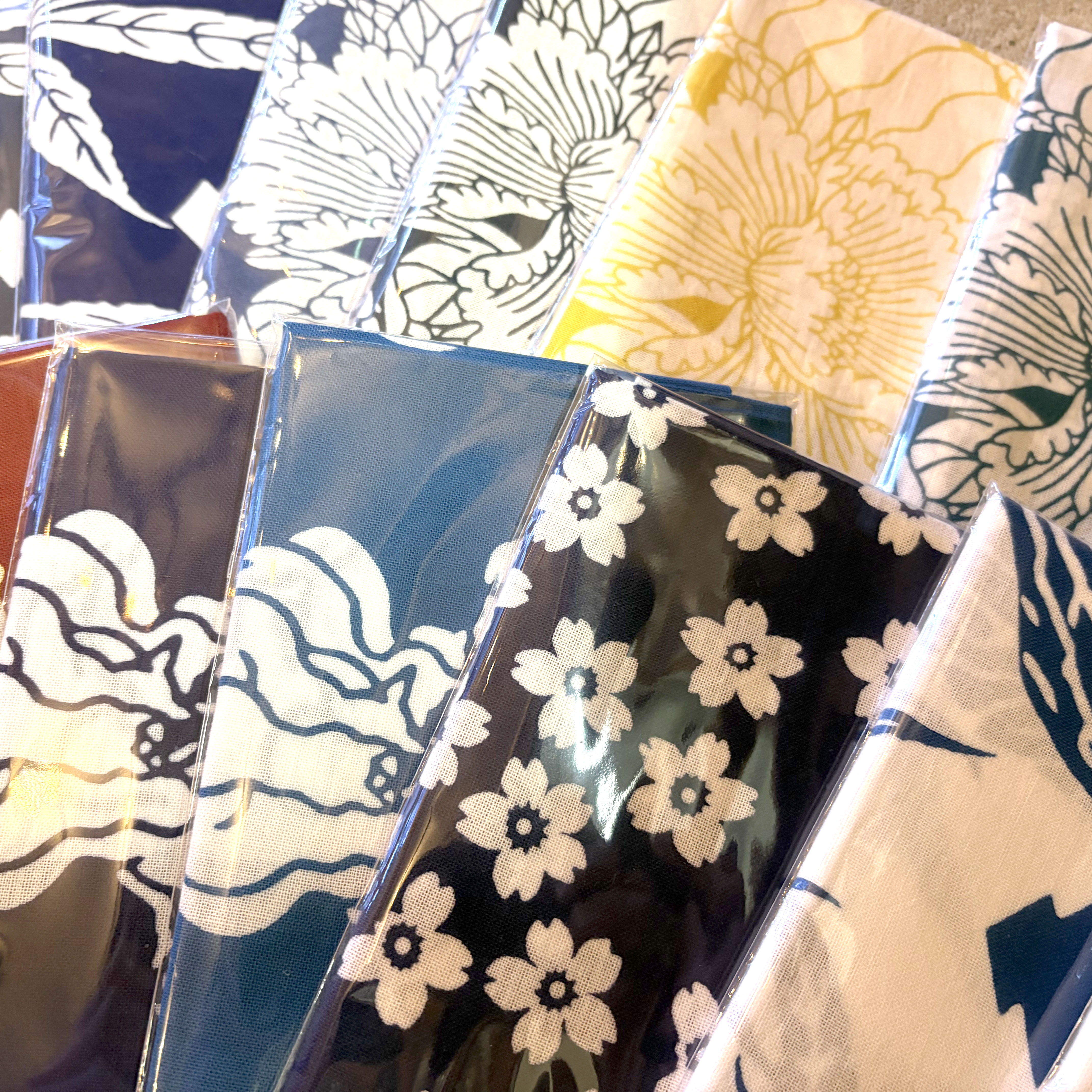 彫り師×伝統工芸品 唯一無二のTENUGUIが入荷！