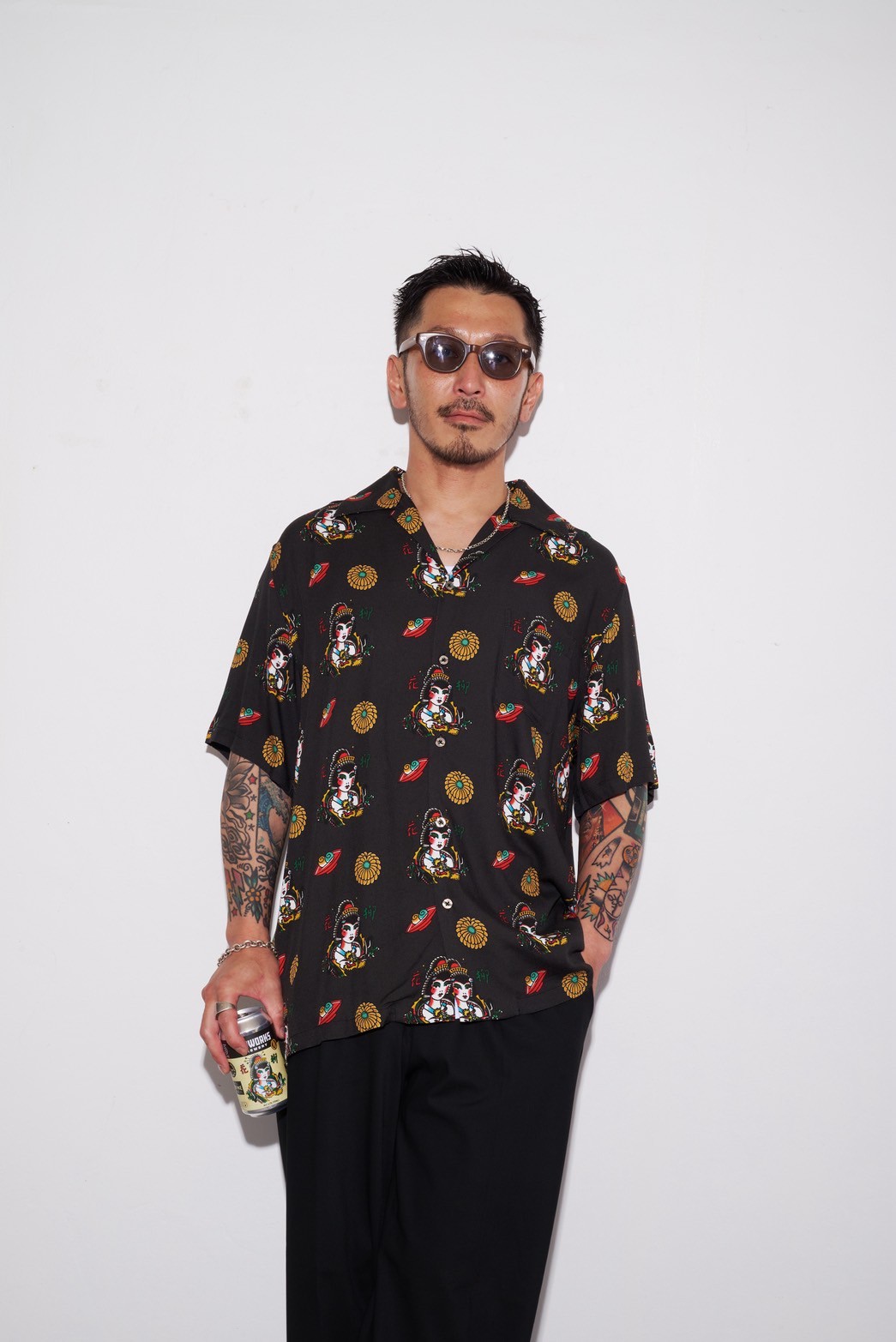 KARYU × ”NEAT”ALOHA  Collaboration Aloha Shirt