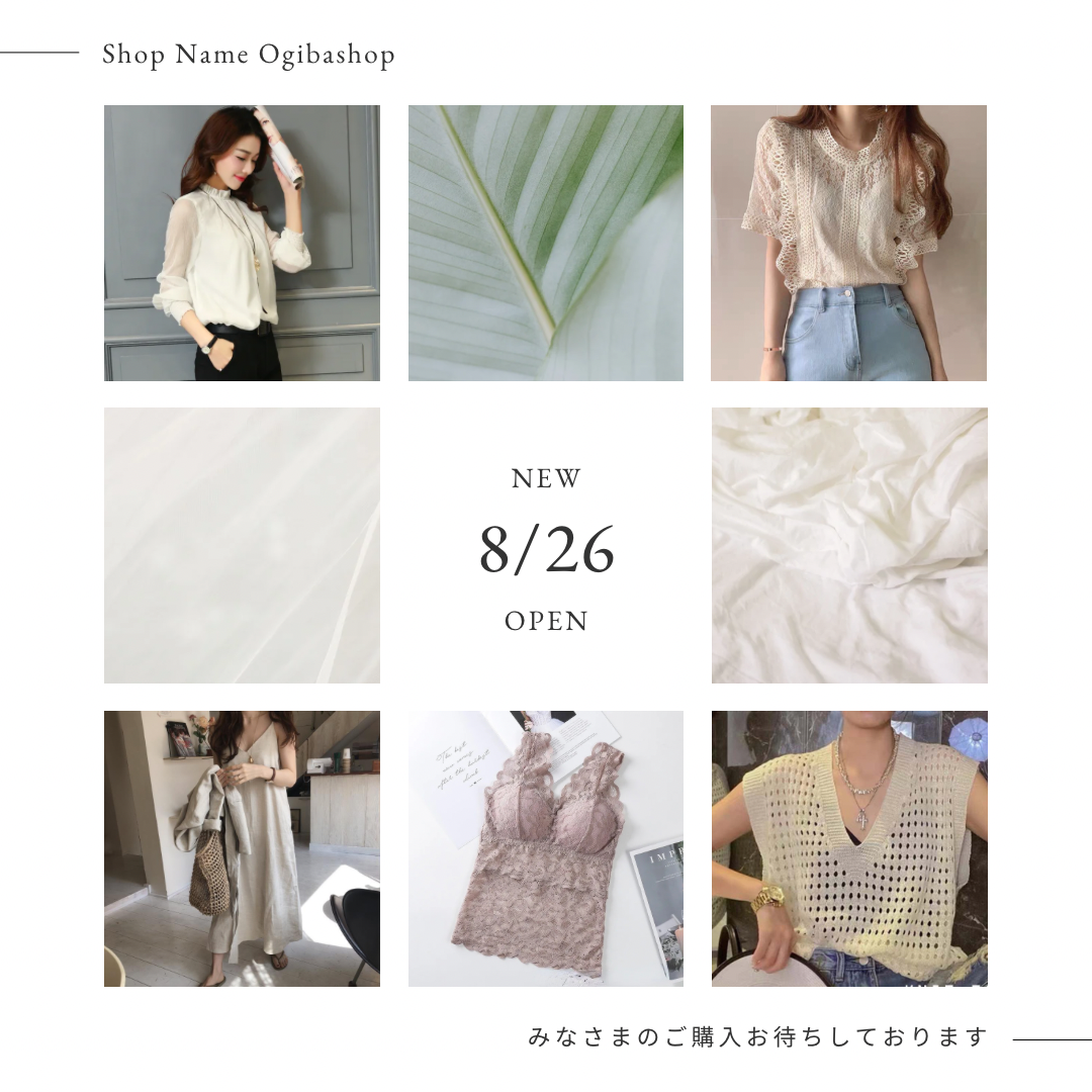 2023/8/26  Shop open 🛍