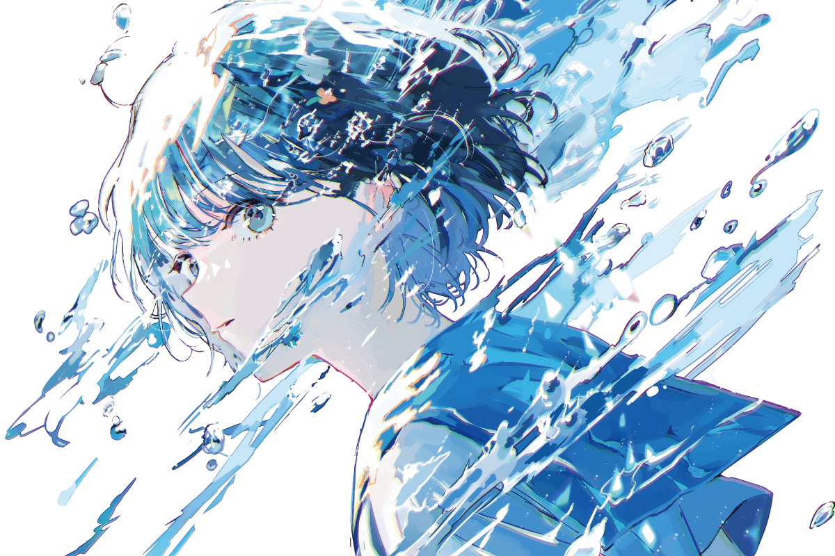 【2023.7.24】萩森じあ 個展 「青に染まる、夏」