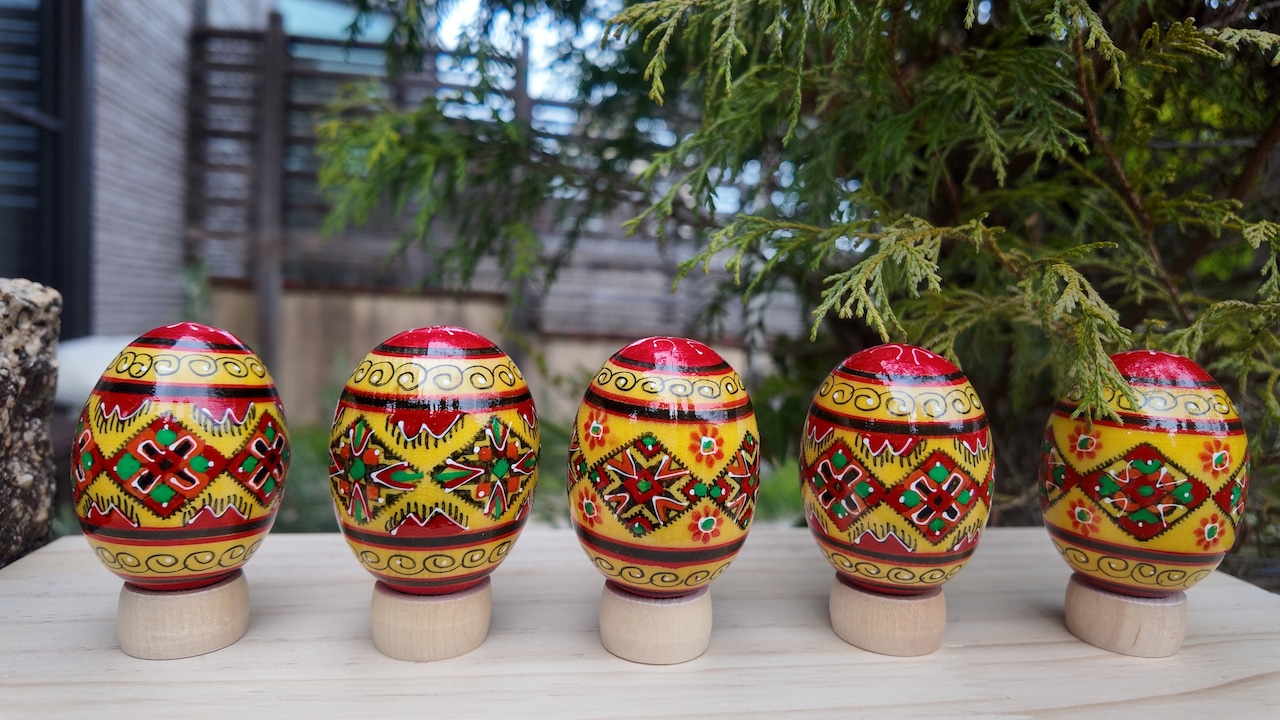 【イースターエッグたくさん現地より入荷しました!!】ウクライナ・今年のイースターは4/12です♪