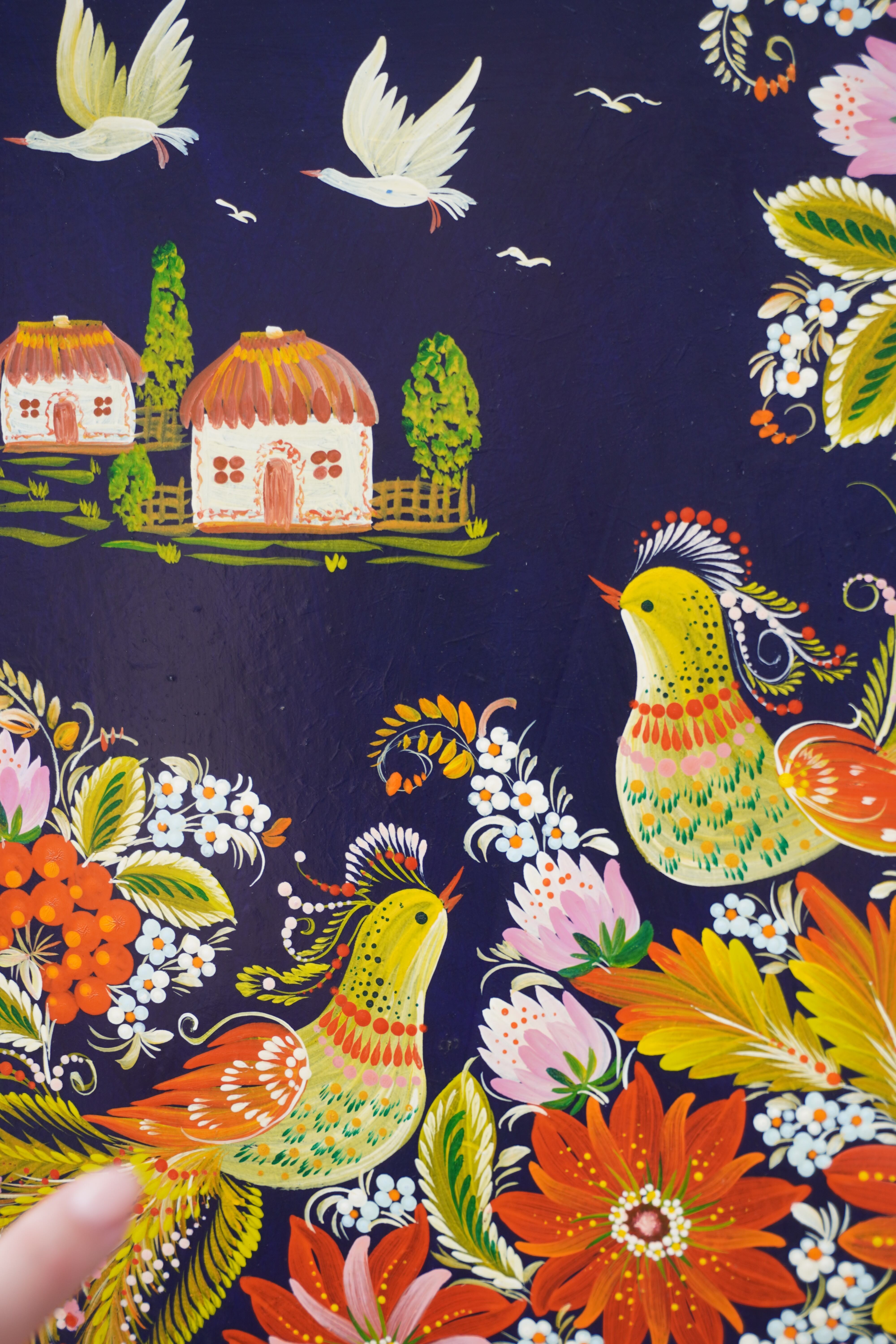 【2013年ユネスコ無形文化遺産に登録】ウクライナ伝統工芸品・ペトリキウカをご紹介します!!