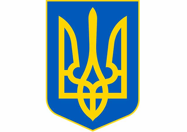 再入荷しました!【人気・ウクライナカラー】国章ビーズキーホルダー