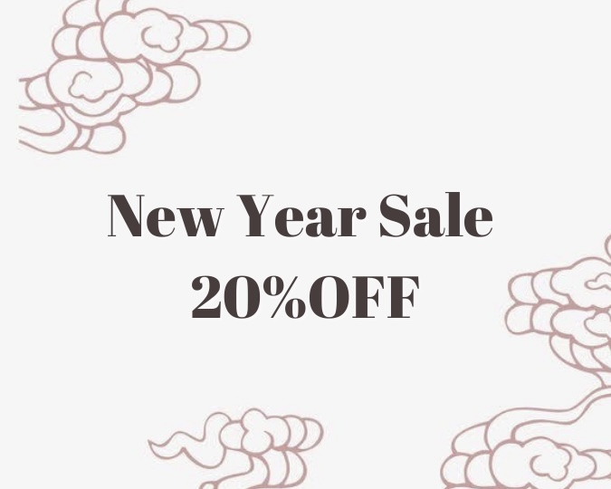 NEW YEAR SALE 20%OFF
