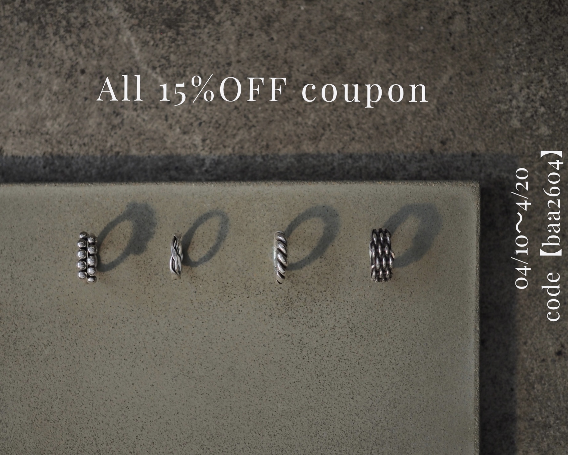 Spring 15%OFFcoupon🌸code【baa2604】