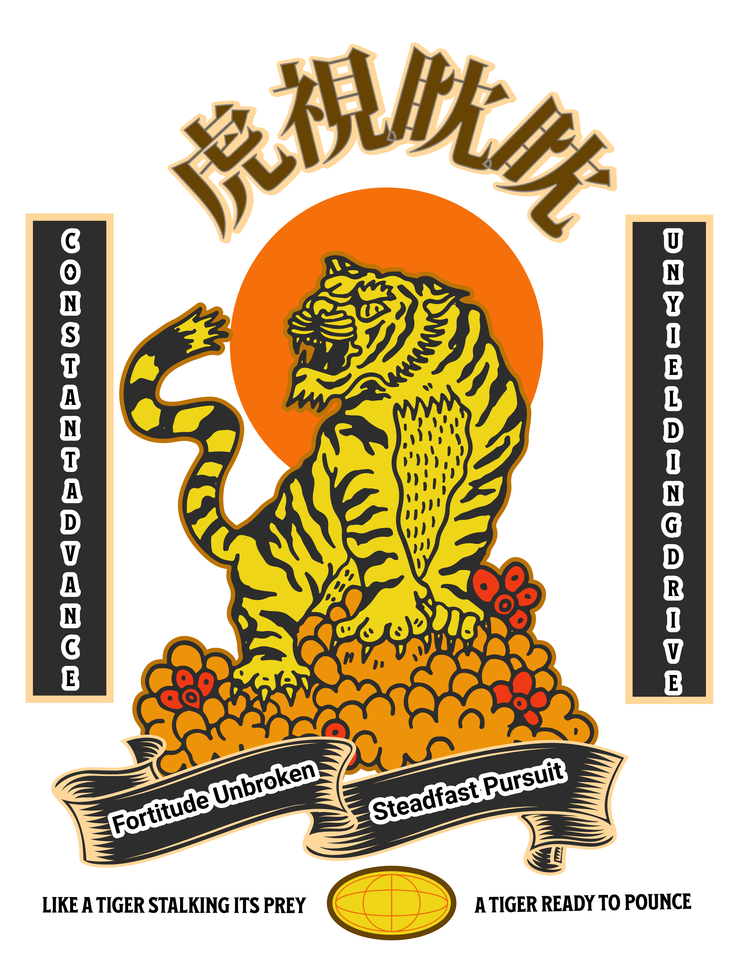 揺るぎない追求」で虎の粘り強さを受け入れる