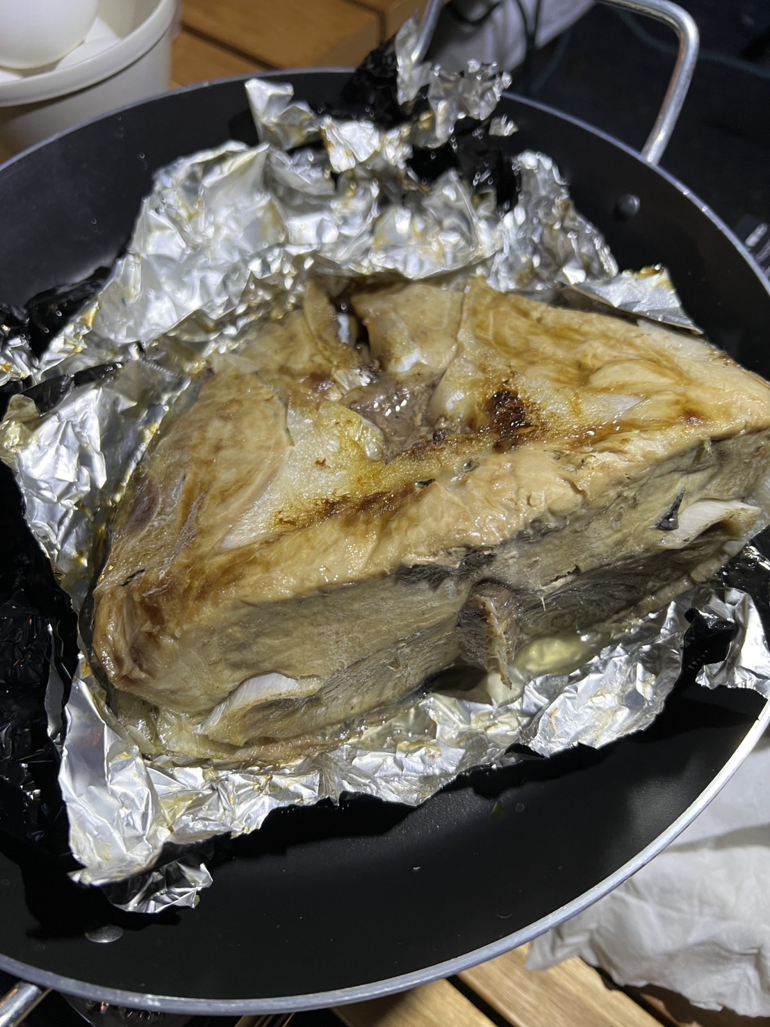 ミナミマグロかぶと焼き