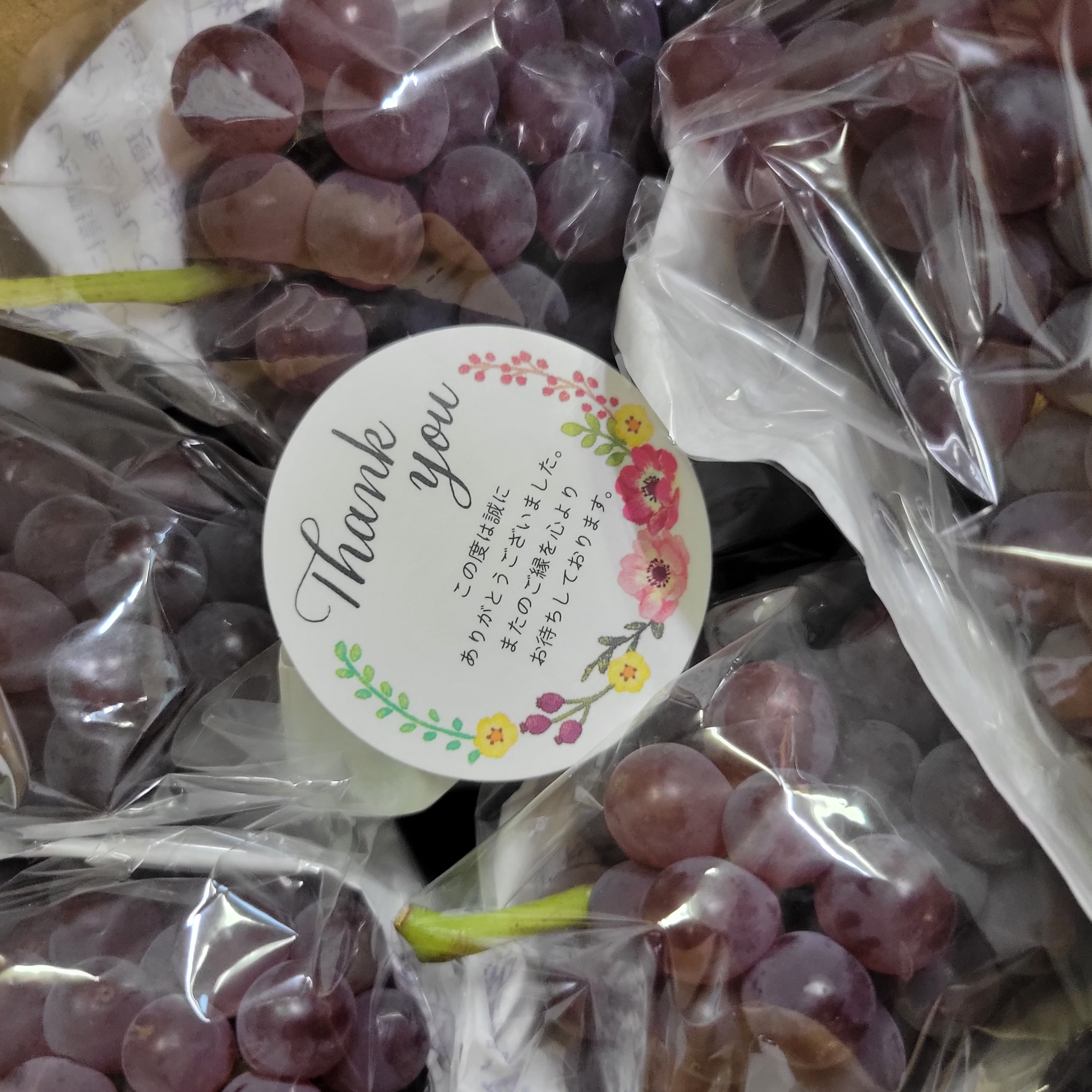 デラウェア完売しました！