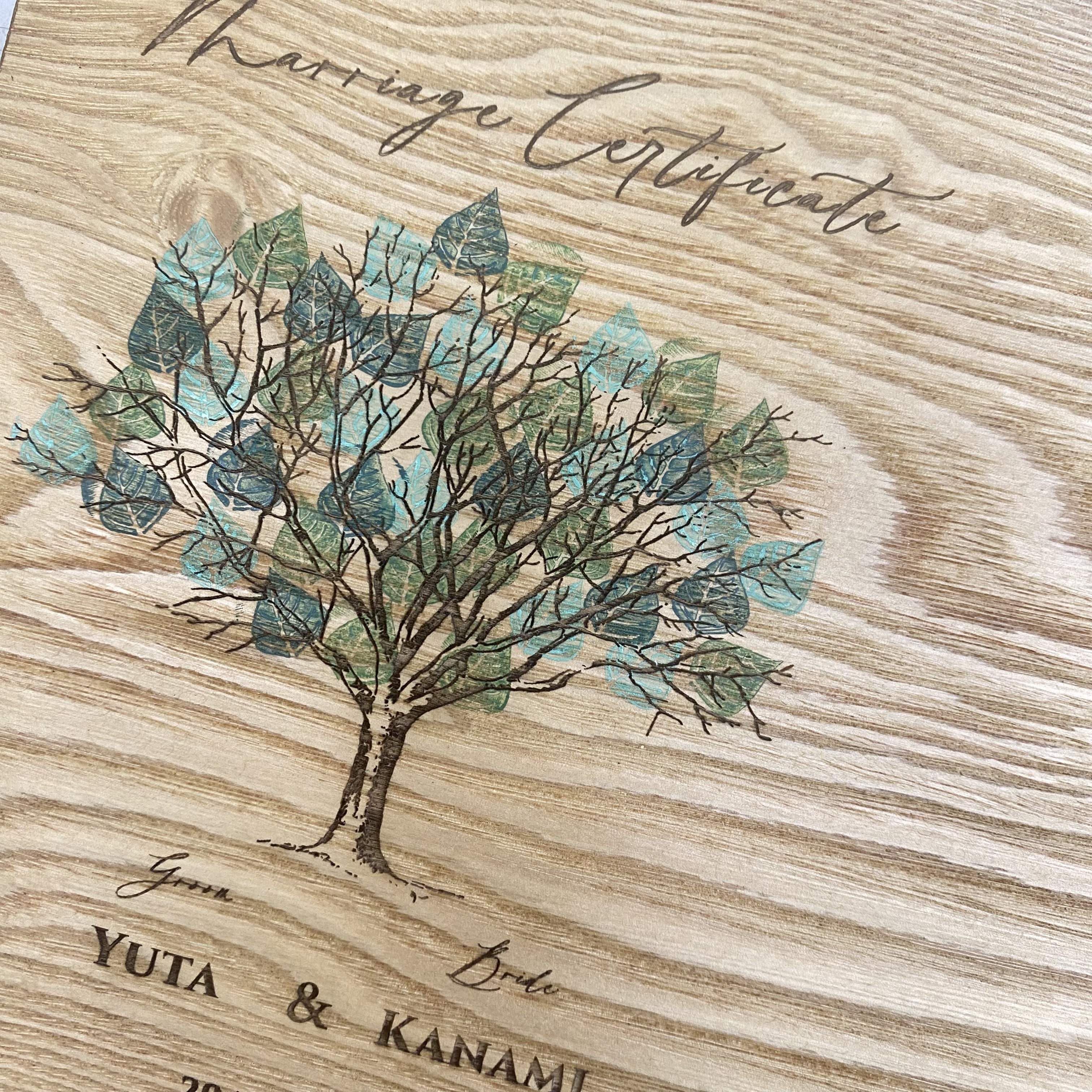 【木材に直接スタンプ】3色セット販売開始‼︎