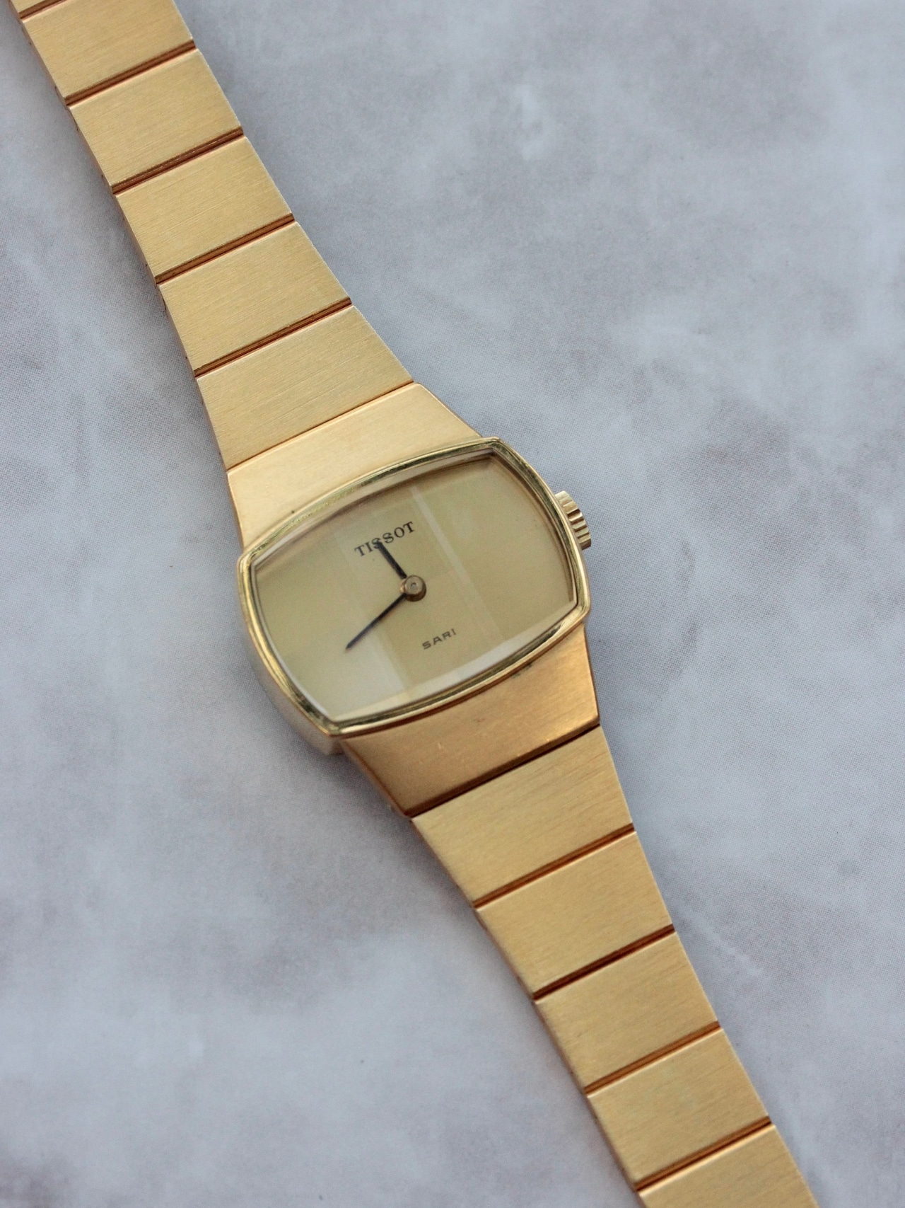 【ティソ】ゴールドカラーが可愛い、ヴィンテージティソ。