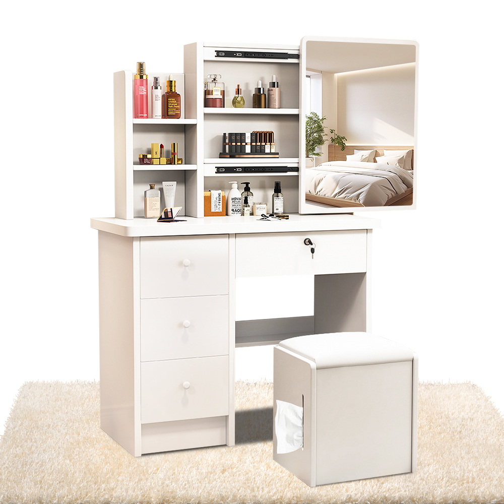 コンパクトドレッサーを探している方へ|一人暮らしにもおすすめのドレッサーを比較