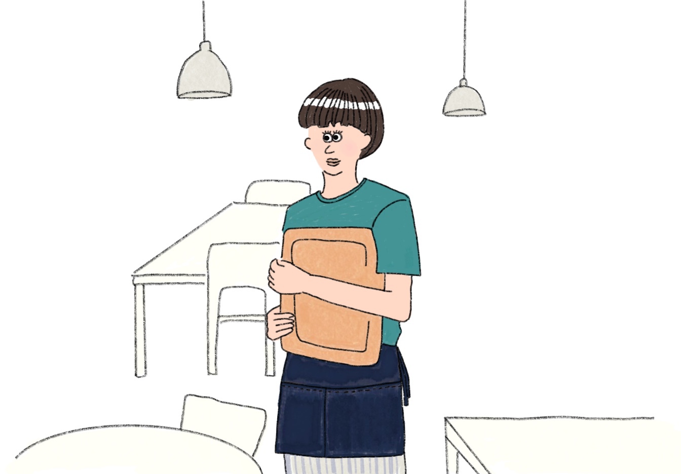 【映画『かもめ食堂』のミドリさん】妄想コーデしてみました