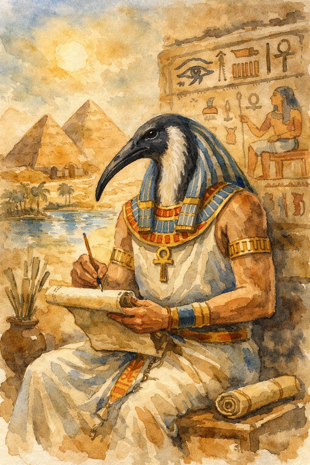 トート神は 4大文明に関わった存在だと言われています。