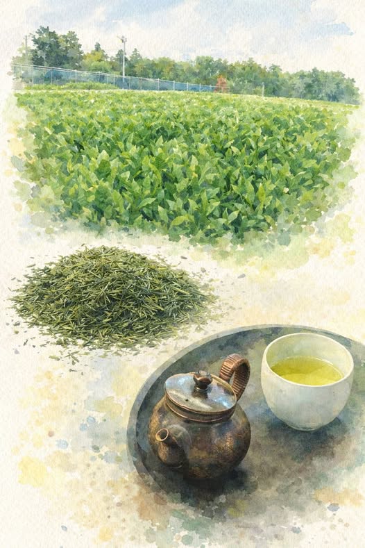 江戸時代から受け継がれる在来種の茶葉  農薬不使用、除草剤不使用。