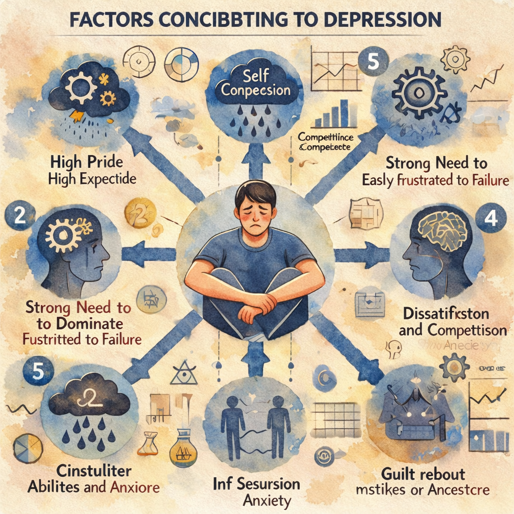 プライドや他人の評価で起きる心の病