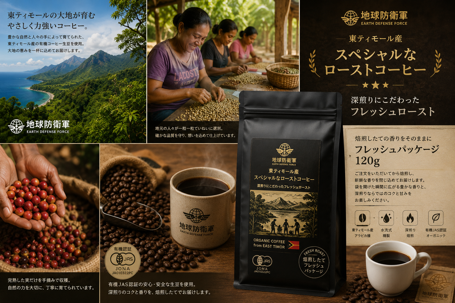 アラビカ種の新しいコーヒー豆 計画中です