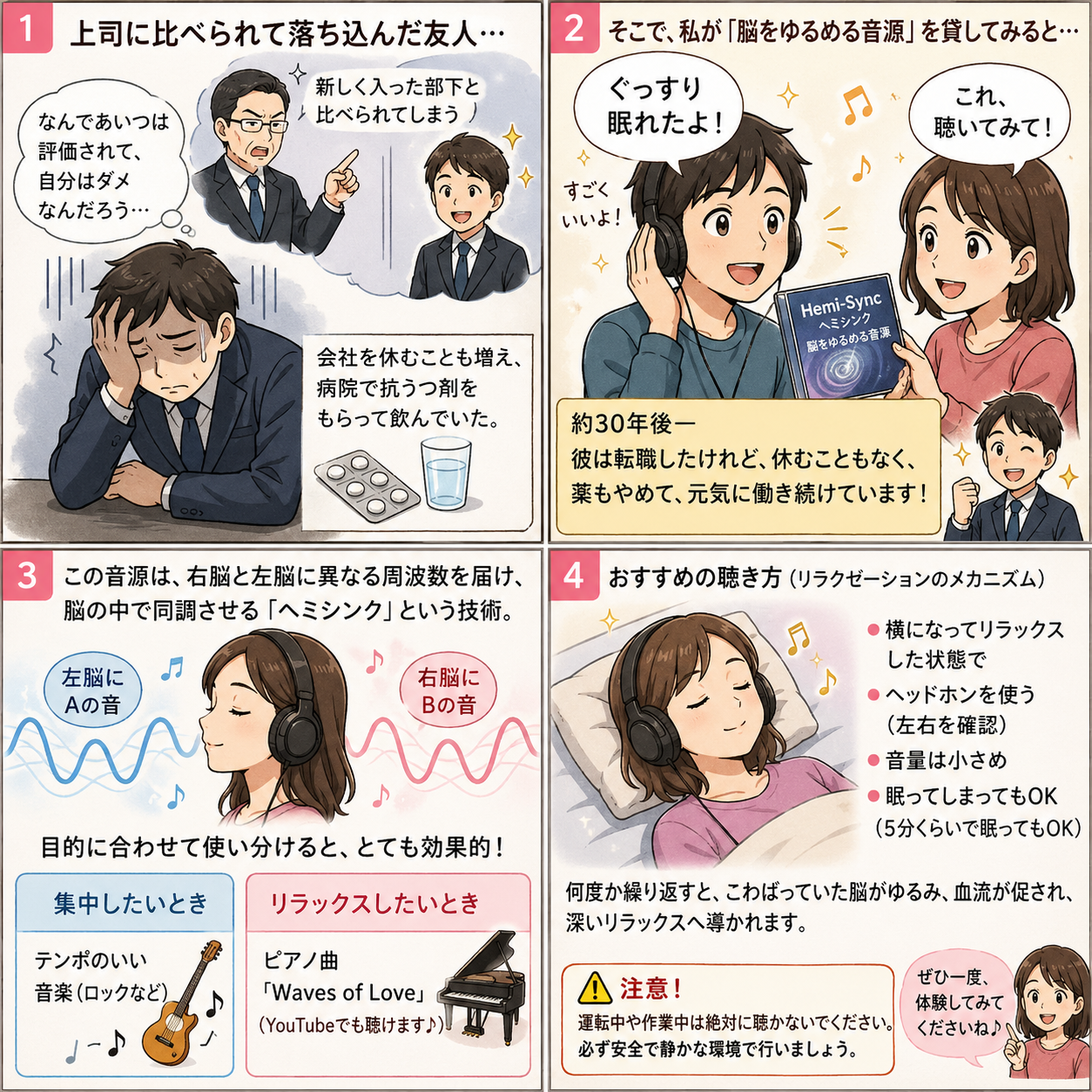 友人は会社を休む日が増え、 病院で処方された抗うつ剤を飲むように