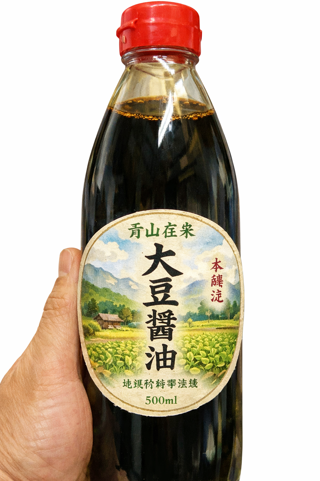 地球防衛軍キャプテンが見つけた 本醸造醬油。