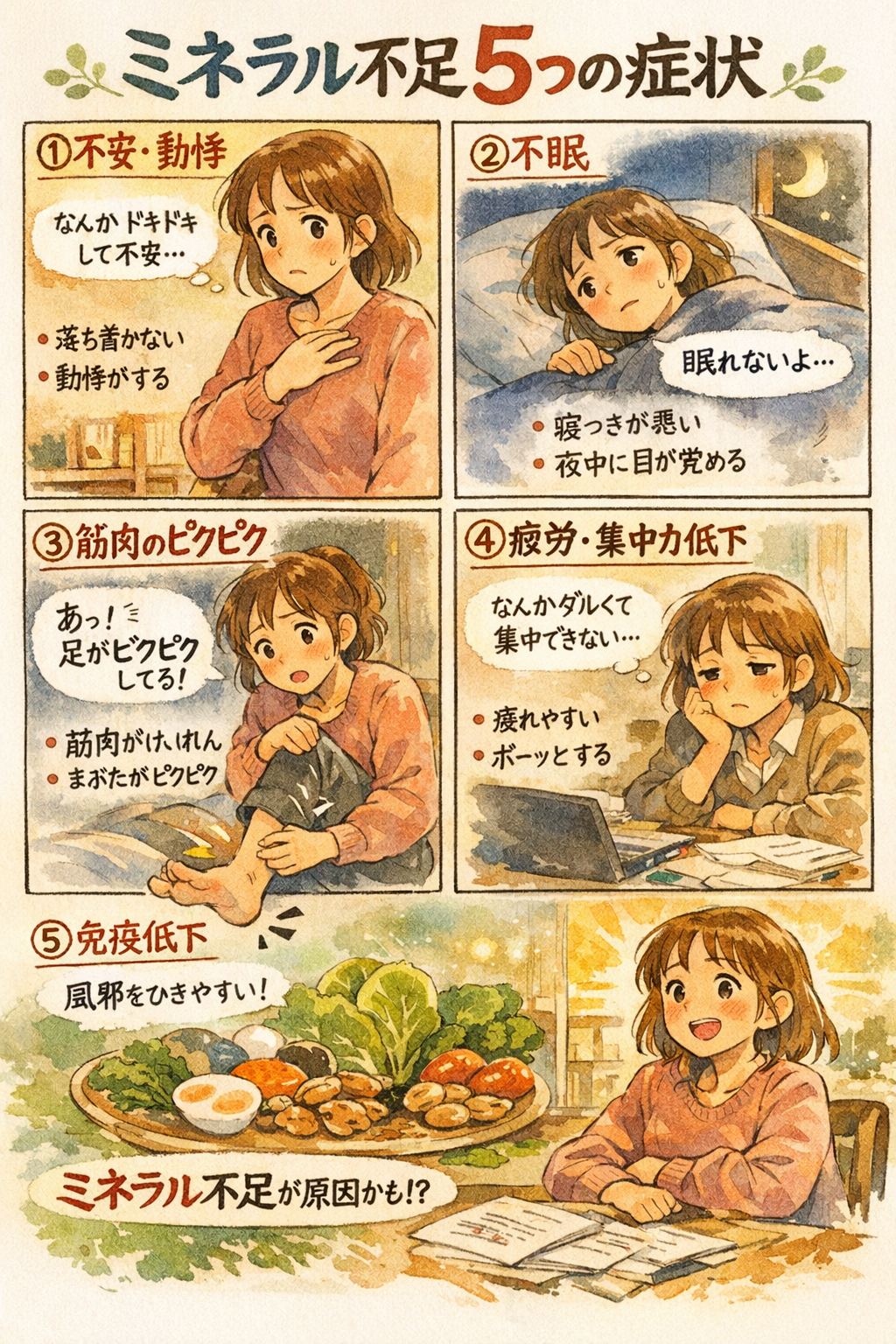 仕事は順調。 運動もしている。 プライベートも悪くない。 それなのに...