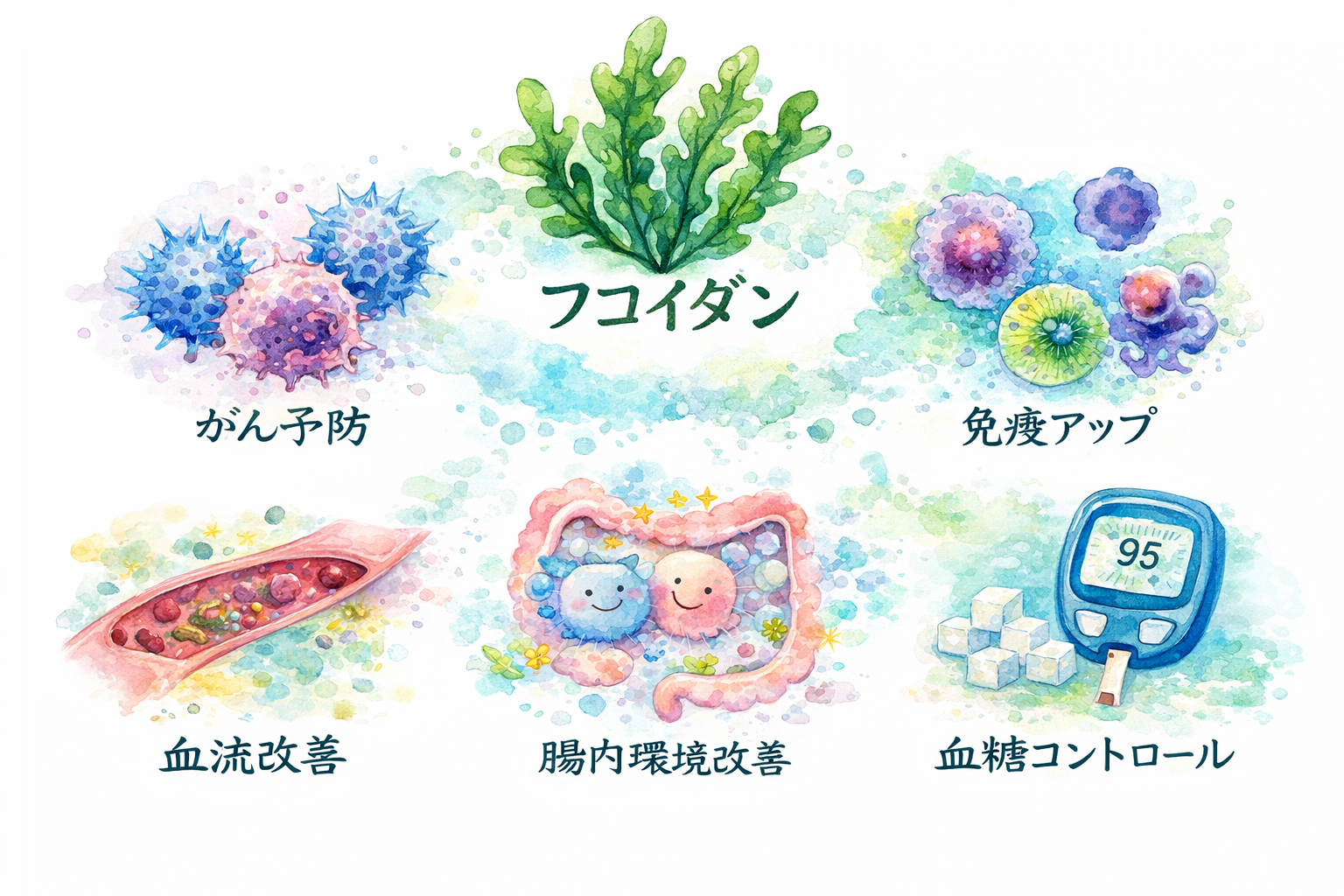 様々な疾患を予防する 海藻に含まれるフコイダン