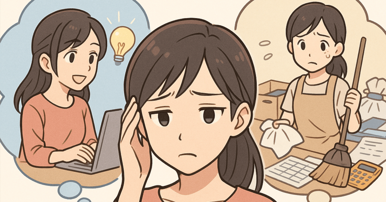 やりたいことだけ 行いやるべきことを行わない代償　夢と現実のあいだで揺れる主婦起業家のジレンマ