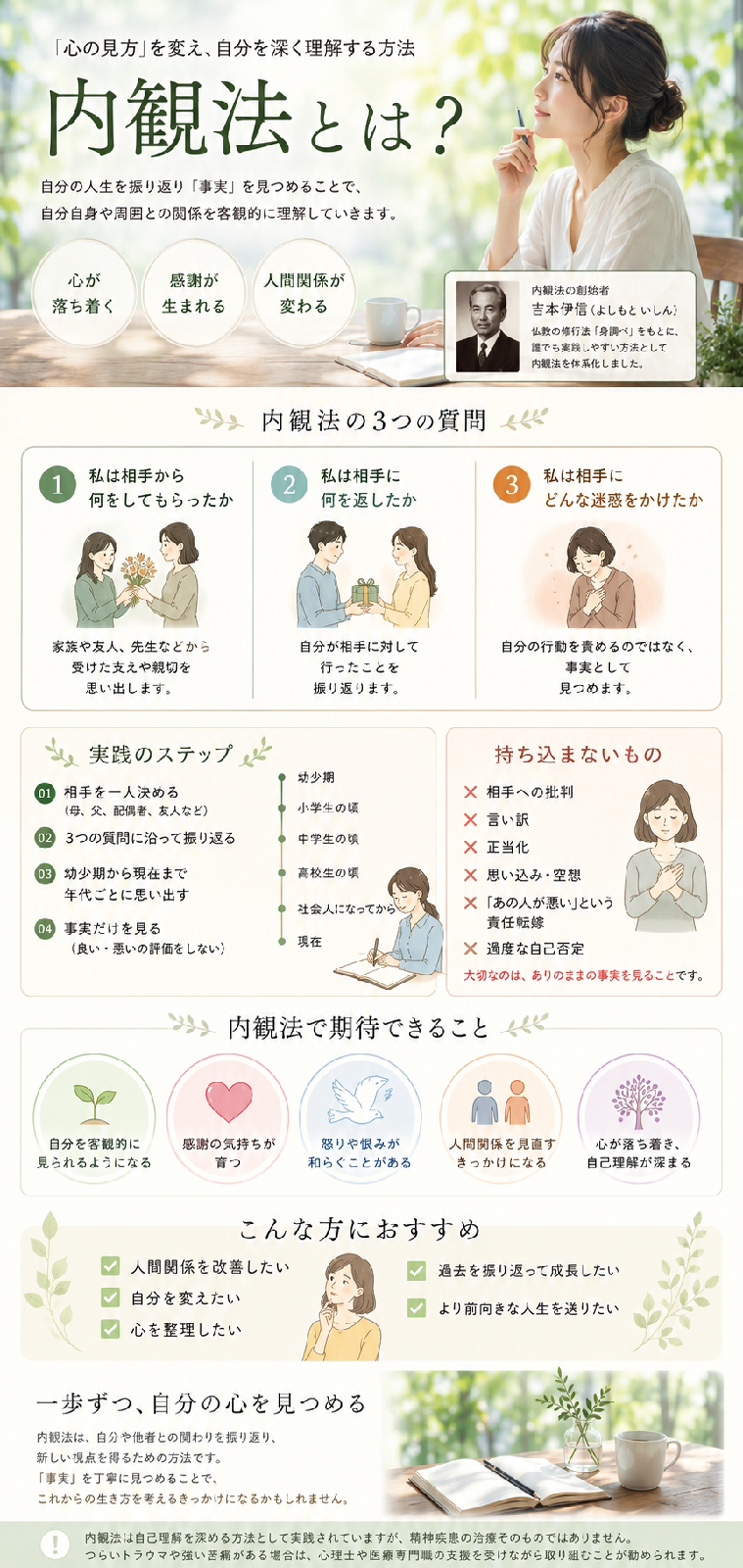 東横インの西田社長も勧める　内観法とは？