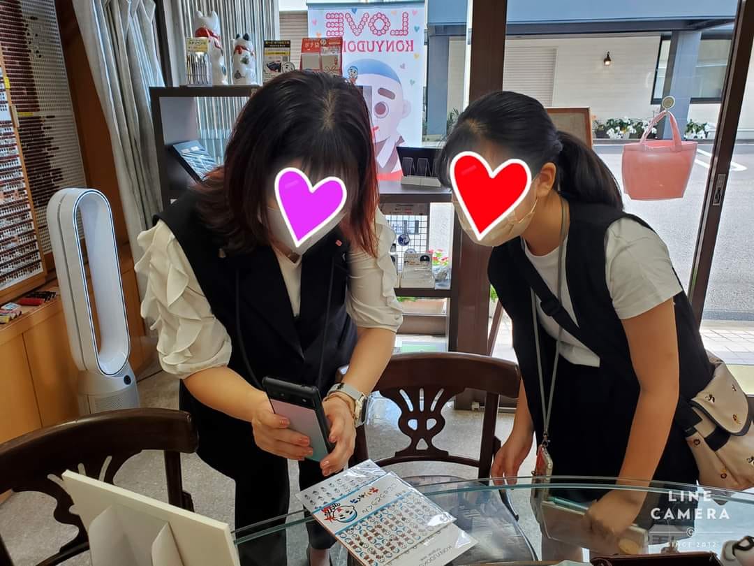 こにゅうどうくんグッズの取材☆
