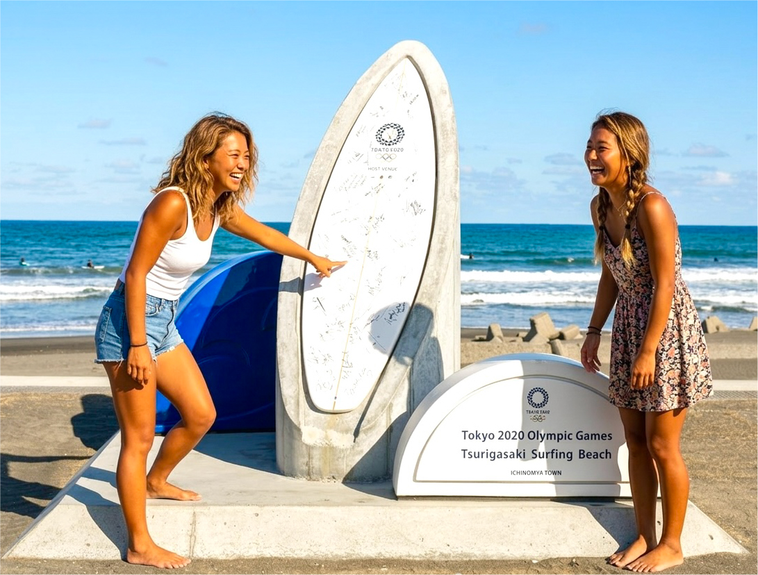 【聖地巡礼】五輪の感動を体感!サーフィンの聖地「釣ヶ崎海岸」でパワーチャージ