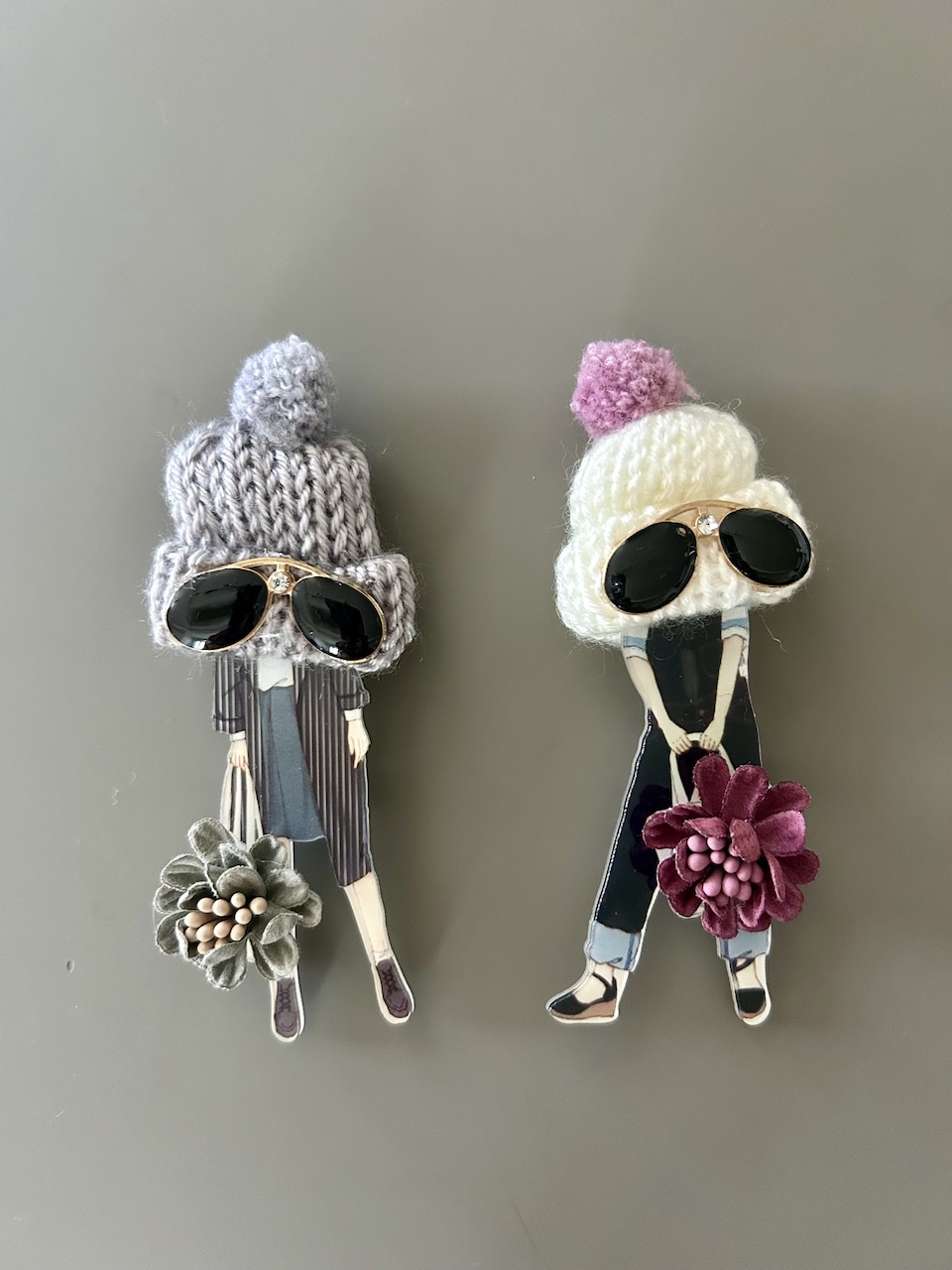 秋の暮らしを彩るアクセサリー｜ブローチとキーリングの番外編