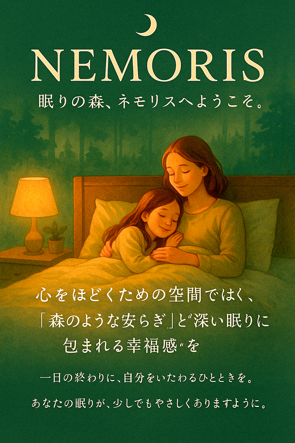 ネモリス（NEMORIS）　眠りの森、ネモリスへようこそ！